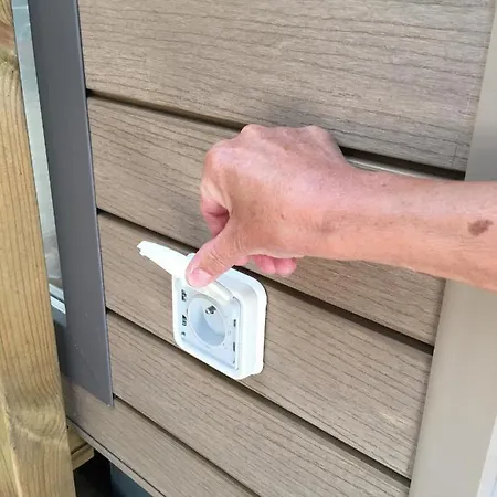 Luxueux Mobilhome 6 à 8 P Brévin Les Pierres Couchées Parque de Campismo